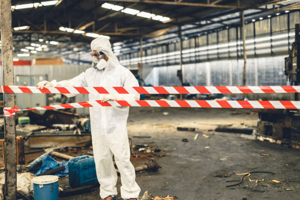 Professional Trauma Scene Cleanup technician working in Colman, SD